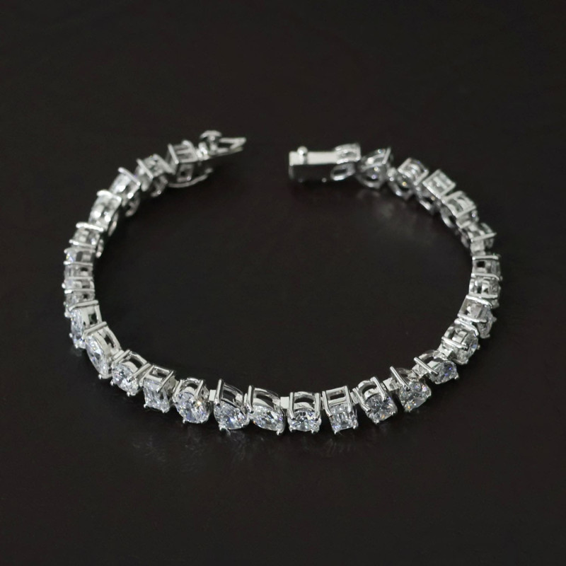 Maxi Fancy Cut Diamond Bracelet | Shanstones