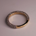 0.80 Half Eternity Men's and women Lab Grown Diamond Engagement Ring