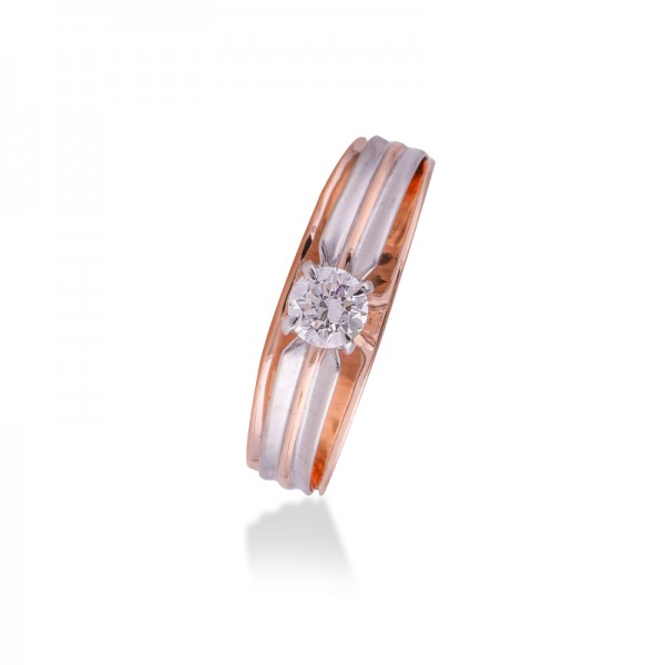 Solitaire Lab Grown Diamond Band Ring